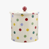 Polka Dot Print Biscuit Barrel By Emma Bridgewater